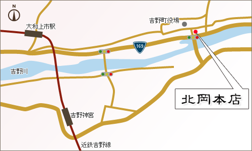 やたがらす　地図