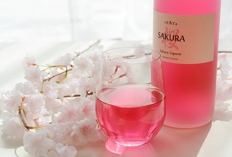 TEAra 桜(ティアラ サクラ) 720ml 【奈良県吉野の酒｜やたがらす